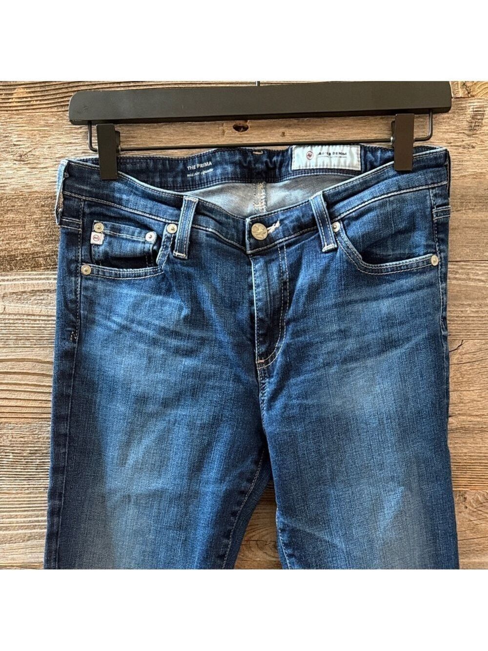 AG The Prima Mid Rise Cigarette Pant Size 28 - Picture 3 of 11